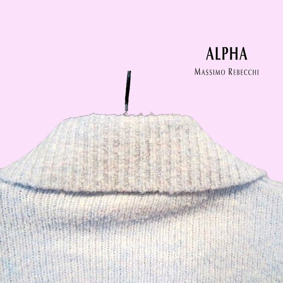 ALPHA MASSIMO REBECCHI NEW Italian Mohair Cardigan Sweater 40/S - Picture 10 of 12